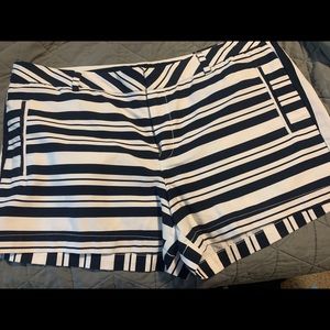 Stylus striped shorts navy white JCP NWT 16